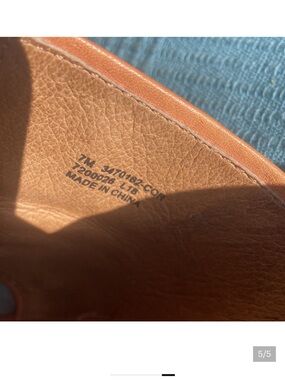 Frye Tan Leather Sandals
